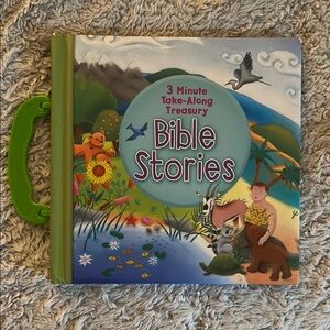 Kids 3 Minute Take-Along Treasury Bible Stories Book